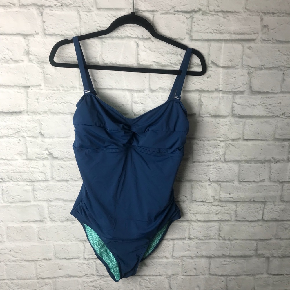 Moontide Navy One Piece Swimsuit